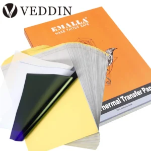 דפי סטנסיל למדפסת תרמית לקעקועים veddin