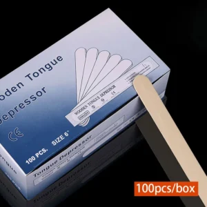 50/100pcs קעקוע שעווה מקל חד פעמי לשון Depressor עץ עיקור עצמאית חבילה הסרת לשון יופי כלי
