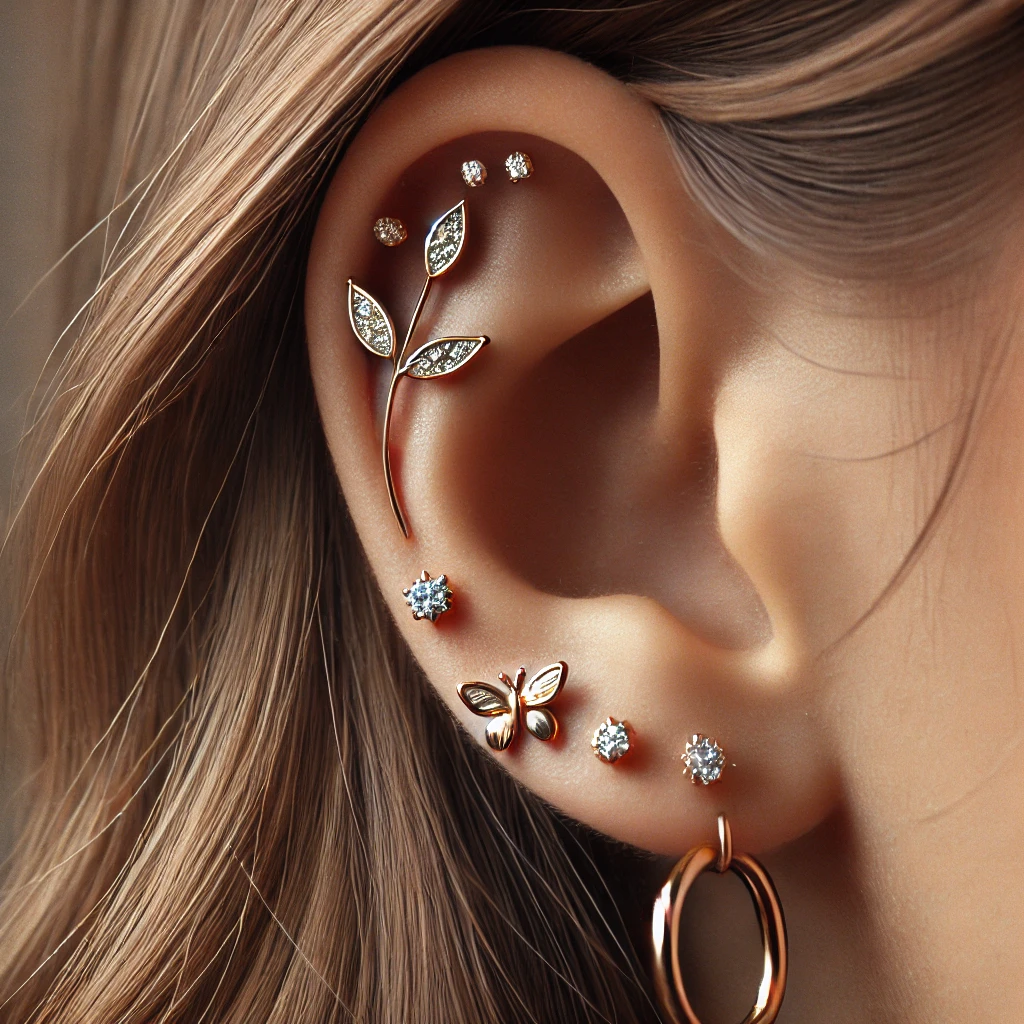 תמונה של עיצוב אוזניים לקורס פירסינג