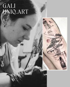 גלי - צוות האקדמיה בקורס קעקועים