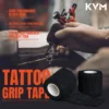 סרט אחיזה לקעקוע (Grip Tape) – 12 גלילים בצבעים