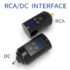 סוללה אלחוטית למכונת קעקועים 1200mAh – RCA/DC עם טעינת USB